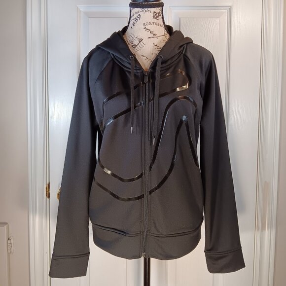 Gap Black Full Zip Hoodie Sweatshirt Athleisure Women's Size Large S NWOT - Picture 14 of 14